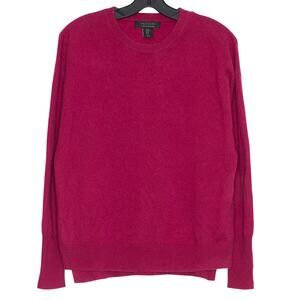Tahari Sweater Cashmere Preppy Quiet Luxury Old Money Minimalist Capsule Medium